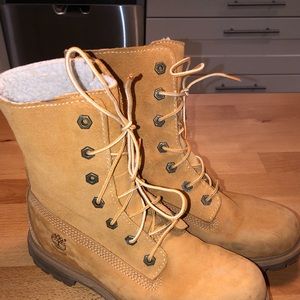 Authentic Timberland Women’s Teddy Fleece Boots